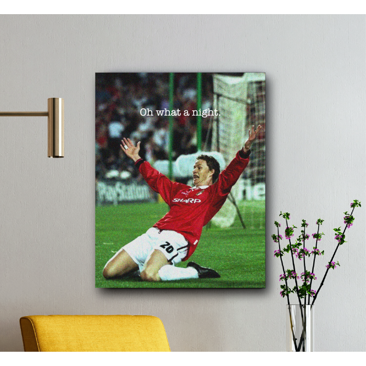 Manchester United Exclusive Wall Art by Demon Graphics